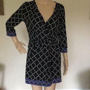 White House Black Market faux wrap dress